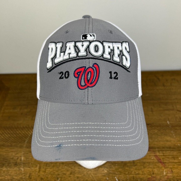 Washington Nationals Hat Strap Back 2012 Postseason 47 DC Nats Baseball Cap MLB - Picture 1 of 10